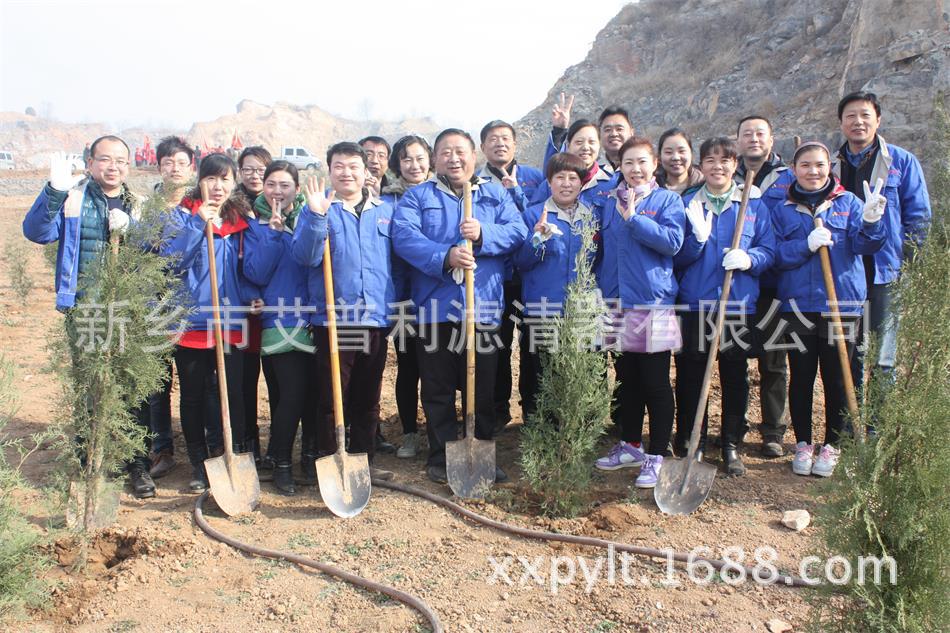 艾普利鳳凰山植樹，為美麗新鄉(xiāng)添新綠(圖1)